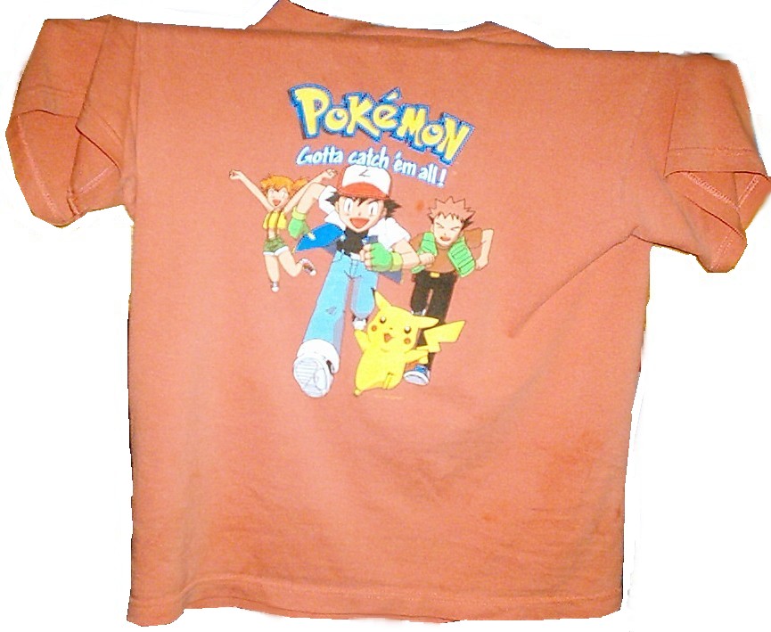 Orange Pokemon T-Shirt